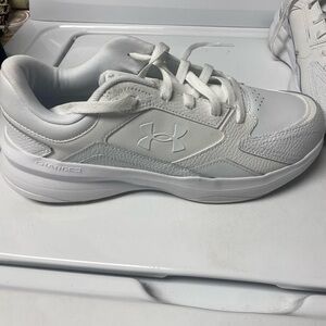 Under Armour UA W Edge LTHR White Sneakers